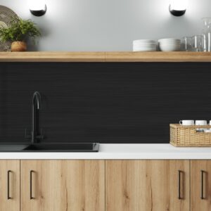 Brushed Carbon Alloy Splashback