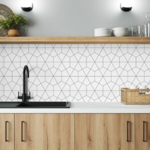 Geometry Alloy Splashback
