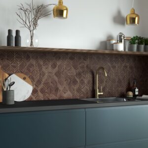 Heritage Walnut Alloy Splashback