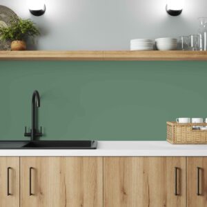 Seafoam Green Alloy Splashback