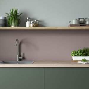 Smoked Rose Alloy Splashback