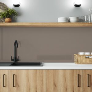 Terra Grey Alloy Splashback