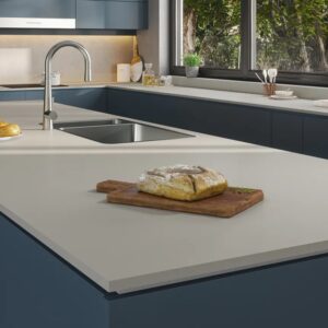 Whispering Grey Solid Surface Worktop